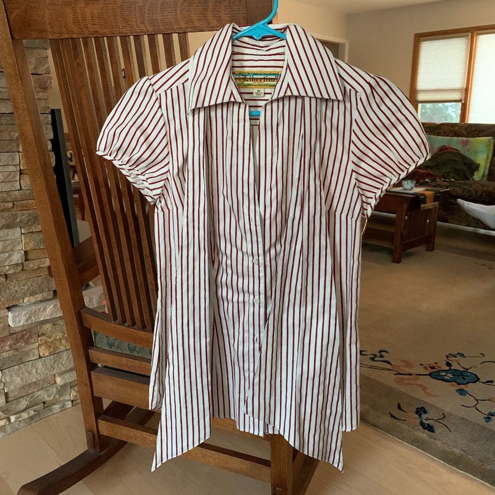 Libertine (for Target) Striped Blouse w/Sash • New!